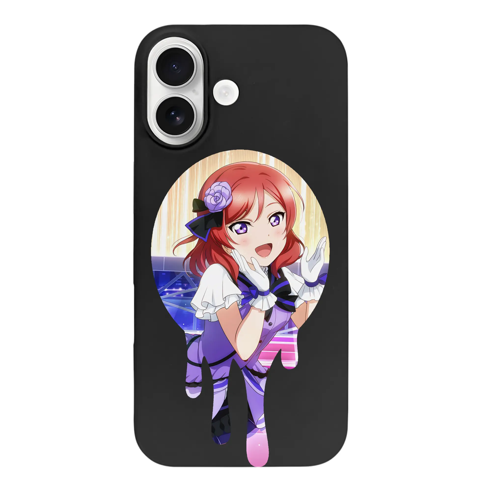 Love Live! グッズ,西木野真姫 - iPhone 17 シリーズ シリコンケース 薄型 耐衝撃 指紋防止 ソフトタッチカバー 精密フィット 傷防止 保護ケース iPhone 17/17 Air/17 Pro/17 Pro Max 対応